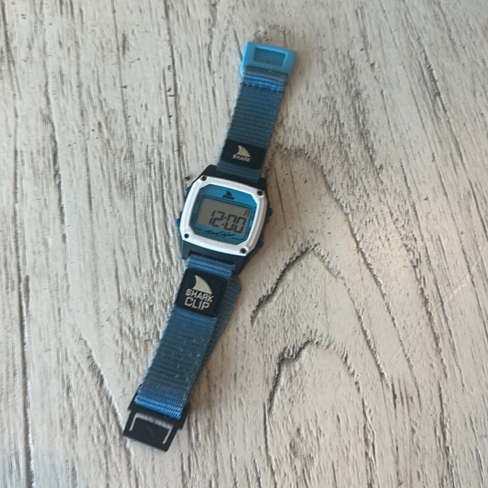Shark Freestyle Watch, $65 new, gently used and recently battery replaced